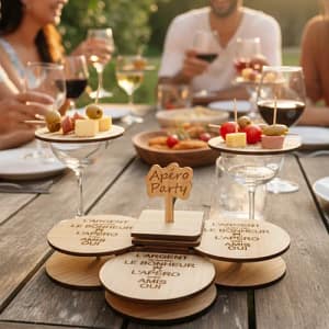 Prati'K'péro : Plateaux pour apéritif personnalisables
