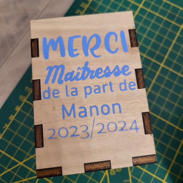 Pot Crayon Merci Maîtresse