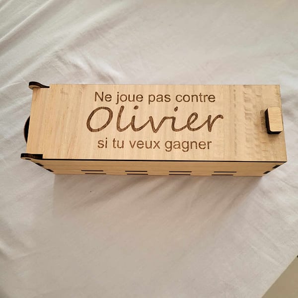 Boite boules pétanque personnalisable