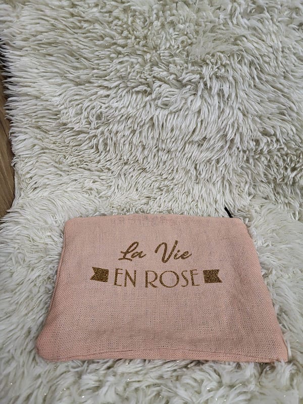 Trousse La vie en rose